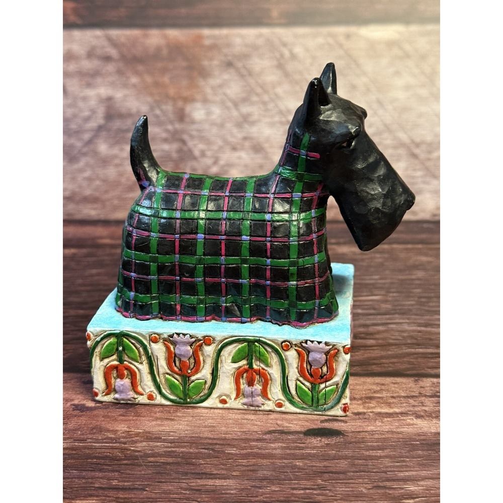 Jim Shore Heartwood Creek 4004855 MacRover Scottie Dog Figure 2005